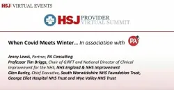 When Covid Meets Winter… In association with PA Consulting